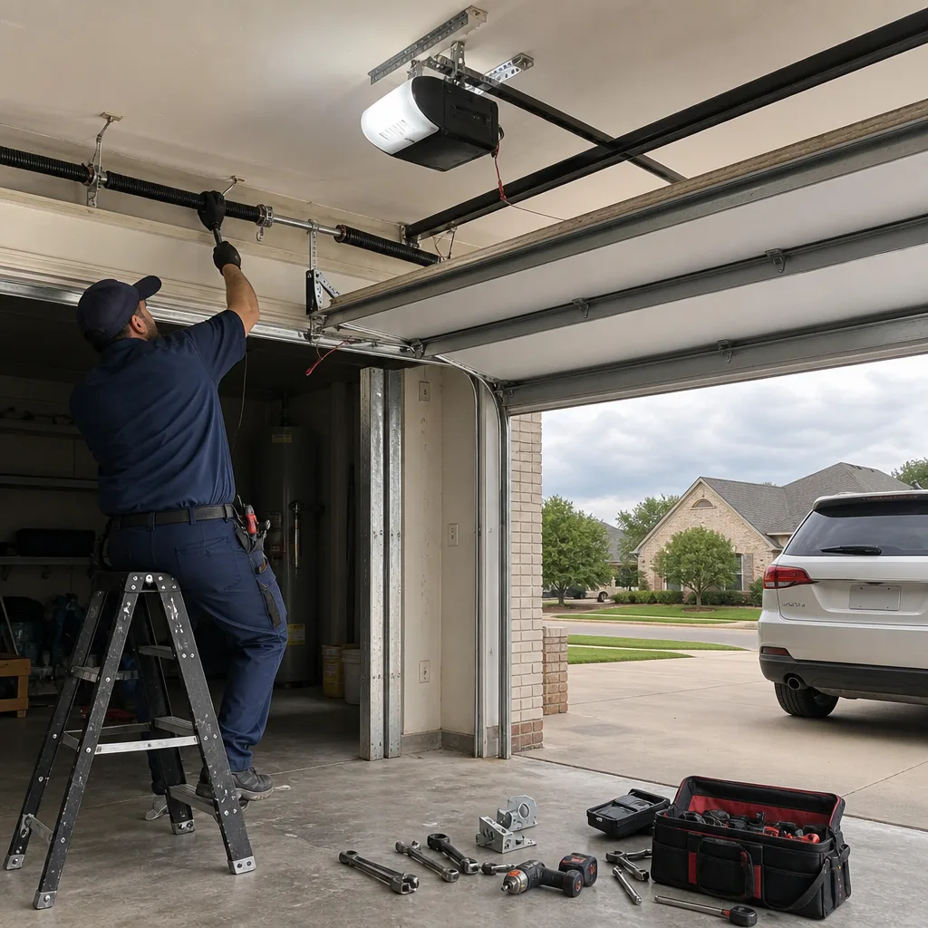 Garage Door Installation in Allen