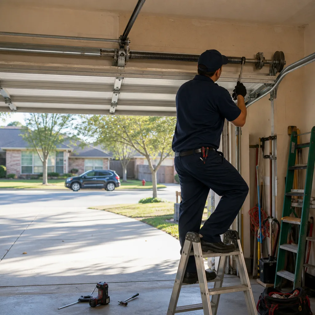 Emergency Garage Door in Allen
